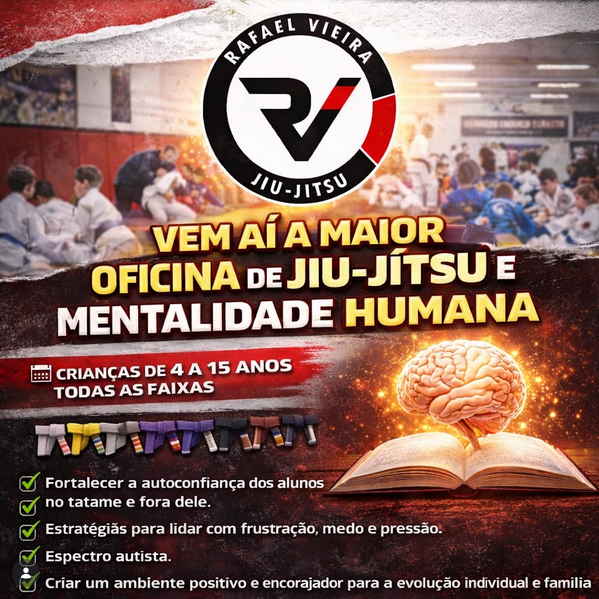 2ª Oficina de jiu-jítsu e mentalidade humana.