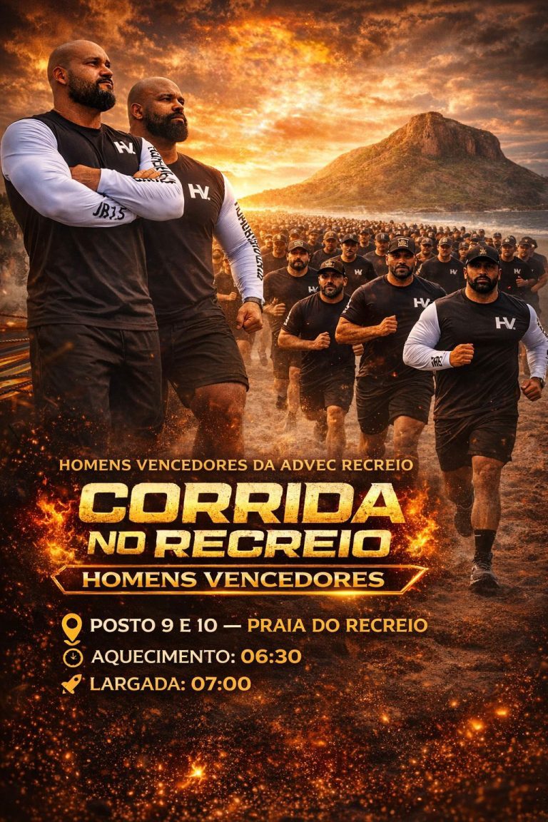 CORRIDA HOMENS VENCEDORES #26– ADVEC RECREIO