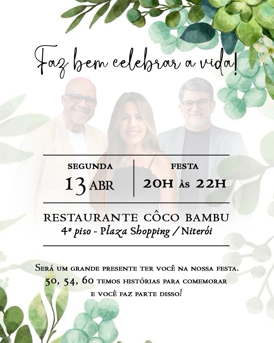 Celebrando a vida #26