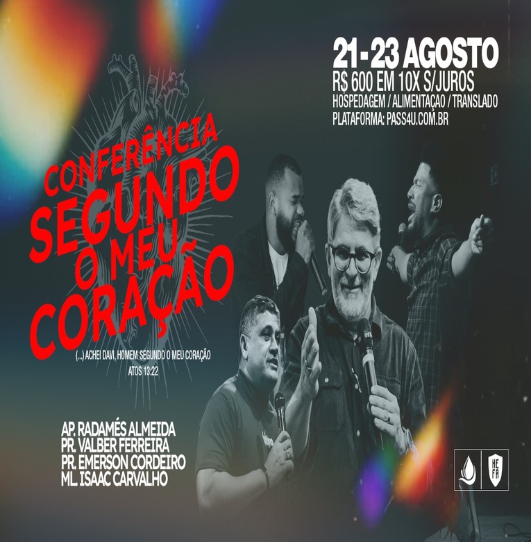 Conferência: Homens segundo o Meu coração