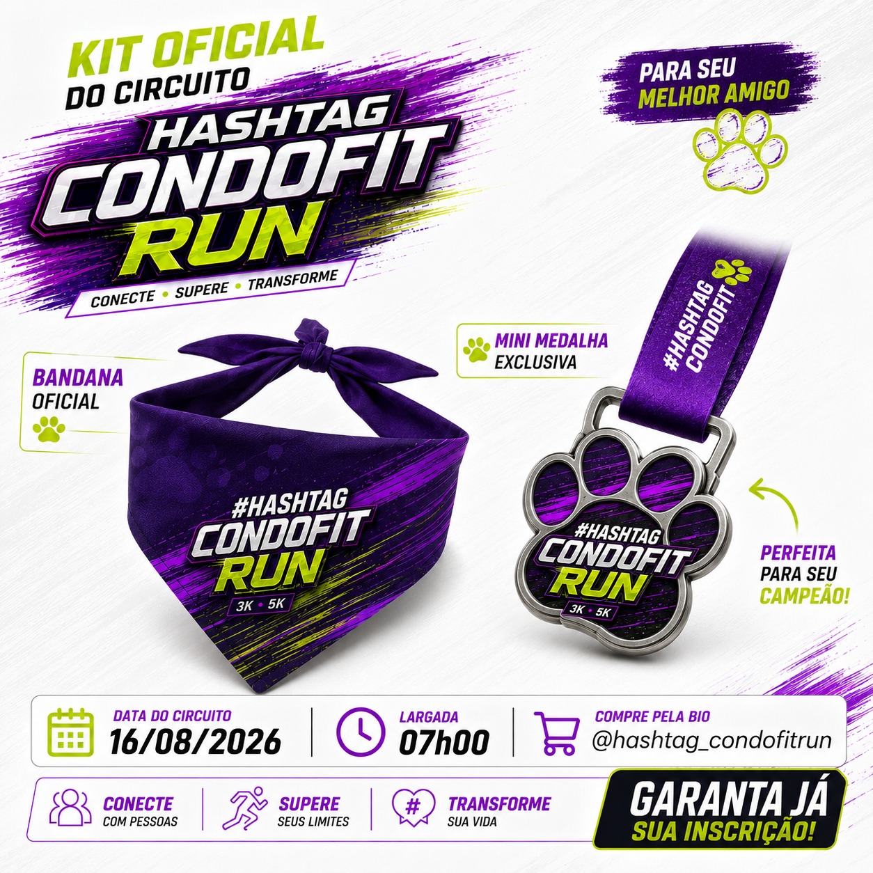 CIRCUITO HASHTAG CONDOFIT RUN  – Cond. Embaixadores